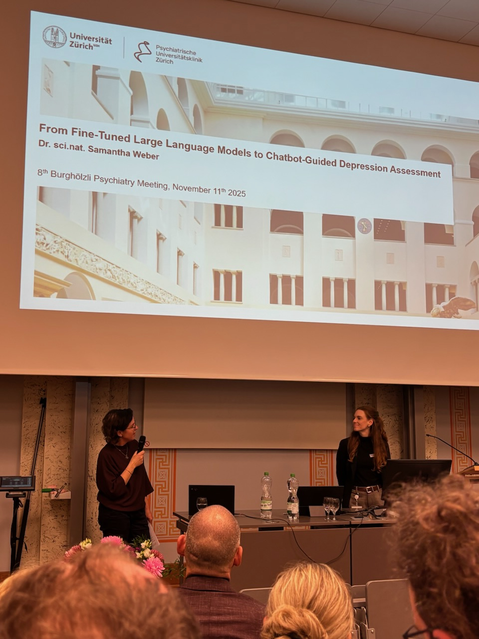 Samantha Weber at Burghölzli Psychiatric Meeting